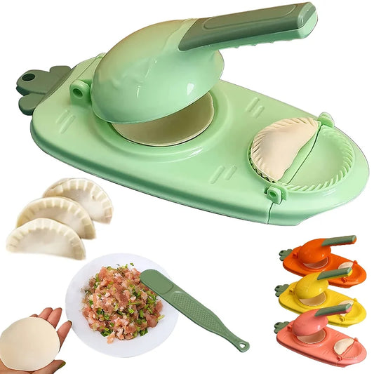 DIY Dumpling Moulds and Dough Pressing Kitchen Utensil - Ideal for Home Cooking and Professional Use